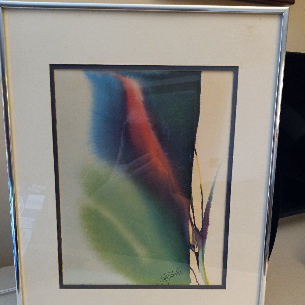 Paul Jenkins, Vintage, "Solstice Near" Print